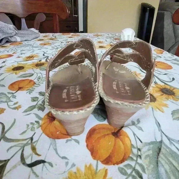 L'artiste By spring step CAROLYN Floral sandals SIZE 38 /  7.5-8 US - Picture 5 of 10